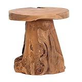 tisch unbehandelt Holzhocker im herrlich rustikalen Naturholz Stil.