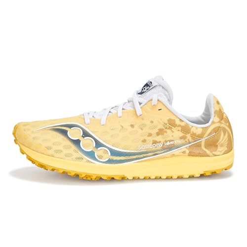 Saucony Women's Kilkenny XC 9 Flat Sneaker, Finch/White, 10.52