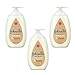 Johnson's Baby Moisturizing Lotion with Nourishing Vanilla & Oat Extract for Dry Skin, Hypoallergenic and Dermatologist-Tested, 16.9 fl. oz (Pack of 3)
