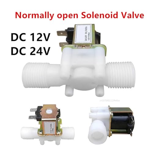 Électrovanne eau 12V 3/4 normalement ouverte à interrupteur magnétique - 4