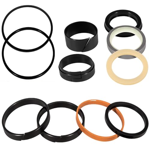1.5” Rod & 3” Bore Hydraulic Cylinder Seal Kit 1543252C1 G109452 G105548 for Case Backhoe Dipper Extention Dozer Angle Tilt Loader Tilt Dozer Lift Wheel Loader