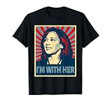 I'm With Her Kamala Vote For 2024 President Kamala-Harris T-Shirt