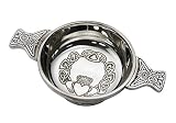 Wentworth Pewter - Large Claddagh Pewter Quaich