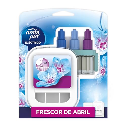 Ambi Pur 3Volution - Aparato + 3 recambios Aroma Frescor de Abril, 40ml