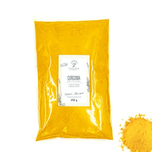 Ilanga Nature - Curcuma en Poudre 250g - Madagascar