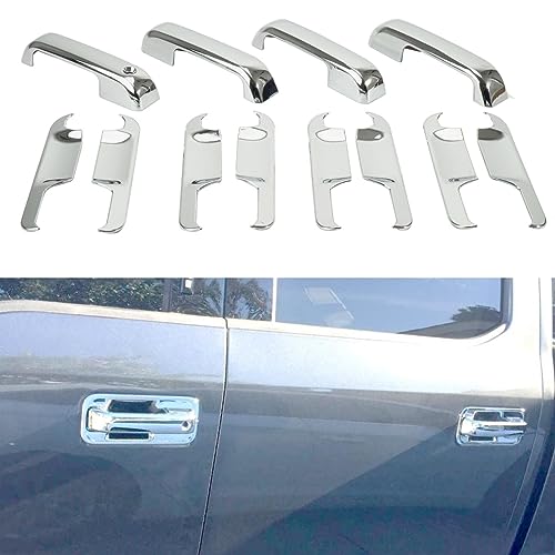 AUCERAMIC Chrome Door Handle Cover for 2015-2020 Ford F150