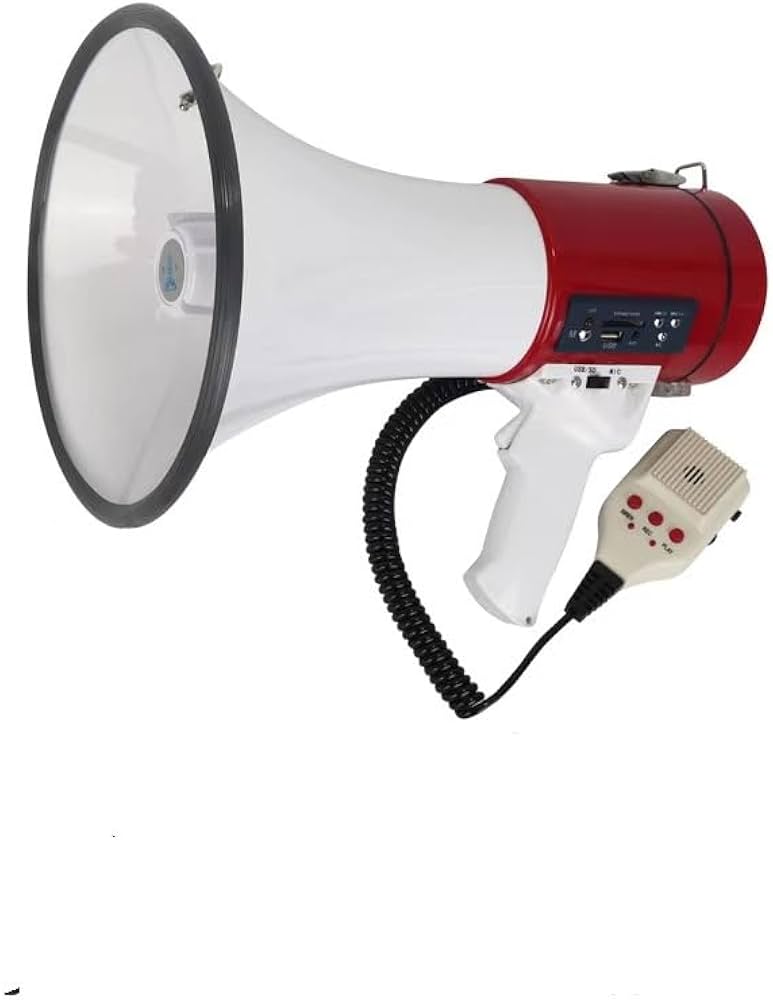 Amazon | ハンディスピーカー業務用 スピーカー手持ちマイク