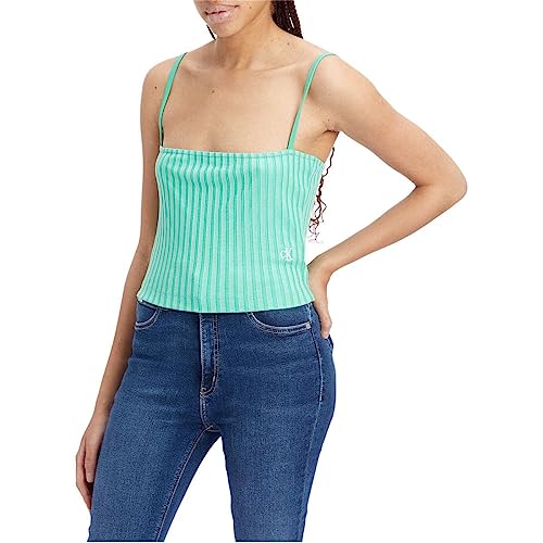 Calvin Klein Jeans Damen J20J221009 Andere Strickoberteile, Neptunes Wave, XS