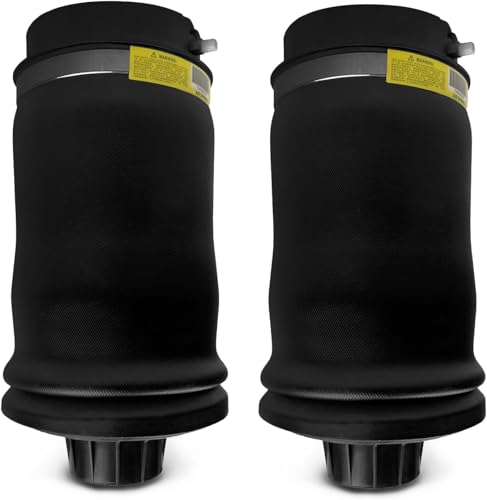 MILLISEC 2PCS Rear Air Suspension Spring Bags Compatible with 2007-2019 Mercedes GL320 GL350 GL500 ML320 ML350 ML500 ML550 Car Air Springs OEM Replaces# 1663200325