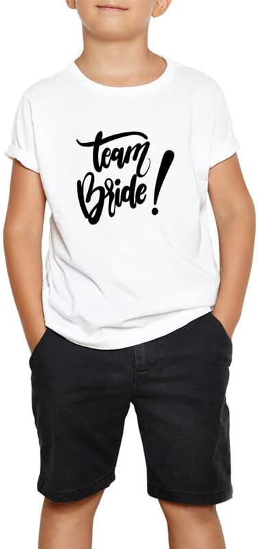 LIMIT Fashion Store - Team Bride Kids Unisex T - Shirt (Boys/Girls)