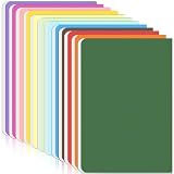 ReePlan 12 Pack A5 Lined Notebooks, 92 Pages/46 Sheets, 80 GSM Thick Paper, Colour Journals with 12 Colours, Multipack Notebooks for Sketching, Travel, Writing, School & Work (Lined)