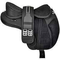 Selle anglaise de cheval Freemax synthétique sans arbre en 10 + tailles