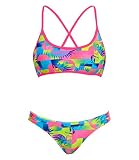 Funkita Damen Bikini Set Sportbikini Cross Back Tie Top Two Piece Sunkissed, Größe:34