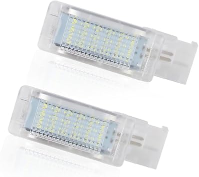 LED Interior Footwell Light,6000K white 12v,For VW Golf 5/6/7 Plus Polo Scirocco Passat B6 B7 B8 CC Tiguan Jetta Caddy Tourage Sharan EOS,Plug and Play,2Pcs