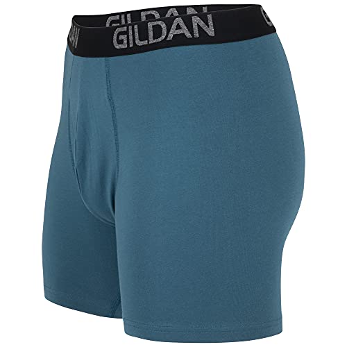 Gildan Men's Underwear Cotton Stretch Boxer Briefs, Multipack4