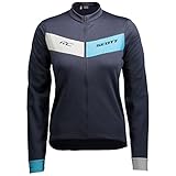 Scott RC Warm Damen Winter Fahrrad Trikot blau 2022: Größe: M (38/40)