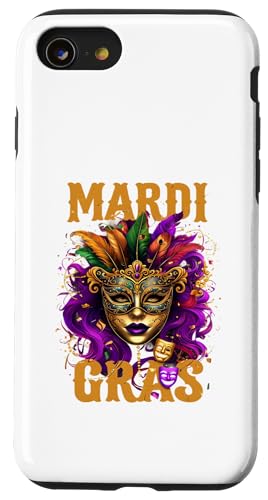 Custodia per iPhone SE (2020) / 7 / 8 Abbigliamento per Mardi Gras Party Fat Tuesday Festival di New Orleans