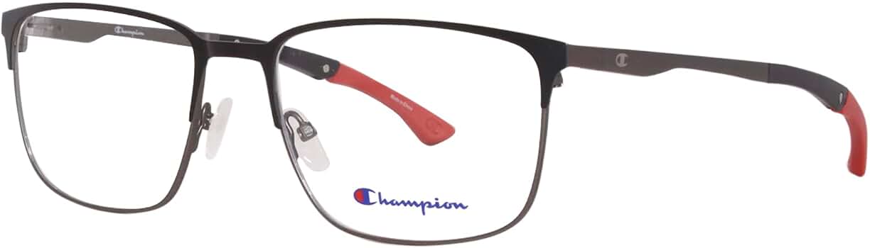Amazon.com: Champion Chasex C01 Titanium Eyeglasses Men's Matte