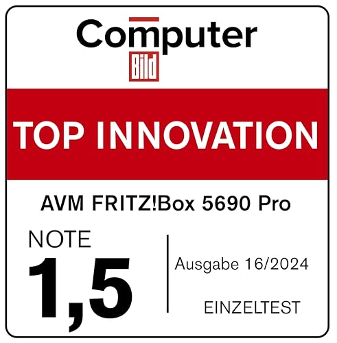 Box 5690 Pro router wireless Gigabit Ethernet Banda tripla [2.4 GHz/5 GHz/5 GHz] Bianco (FRITZ BOX 5690 PRO - FH) - Router - Immagine 6