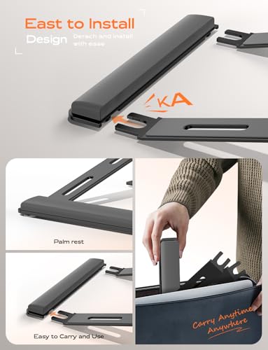 LOXP Aluminum Laptop Stand with Wrist Support — view 7