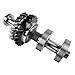 Flynsu Engine Balance Shaft Set Replacement for Toyota Camry RAV4 Corolla Matrix Solara Scion tC xB 2.4L Part# 13601-28021, 13602-28020