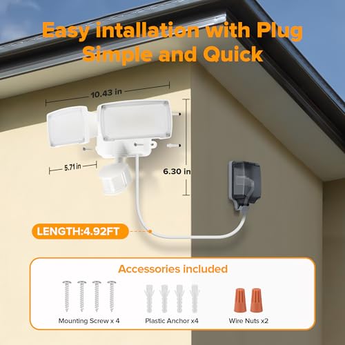 Motion Sensor Security Lights Wireless