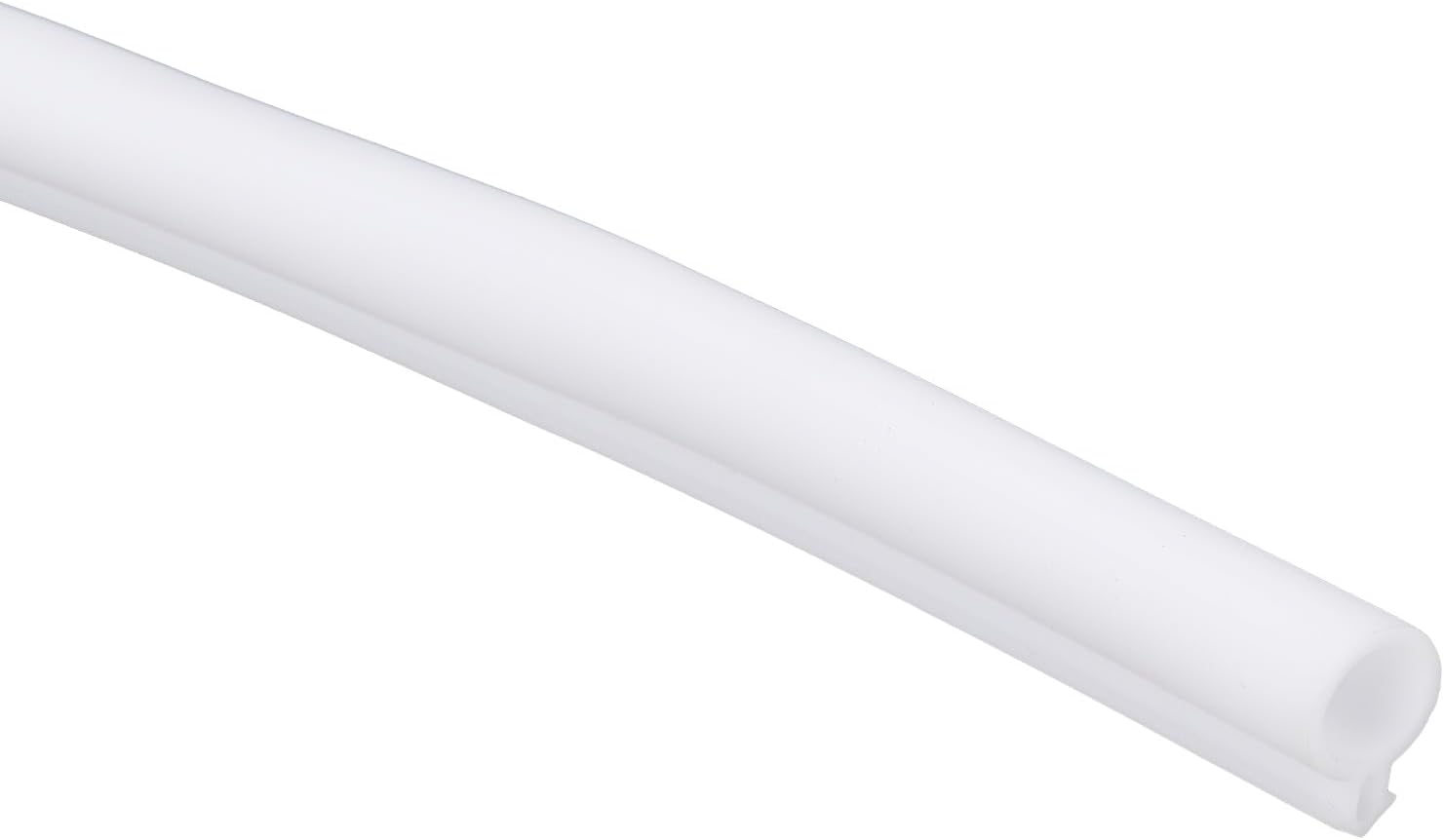 PATIKIL 16.4Ft Weather Stripping Door Seal, 1/3" Dia Bulb Bubble Shape Kerf Mount Door Sealing Tape for Door Frame Slot Sealer Window Insulation, White