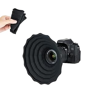 JJC Silikon Gegenlichtblende Universal 53-72mm