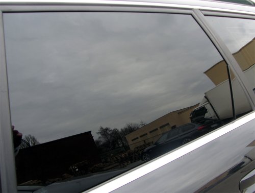 Preisvergleich Produktbild KDS Scheibenfolie Tönungsfolie TIEF SCHWARZ 4% Sichtschutzfolie 300x50cm