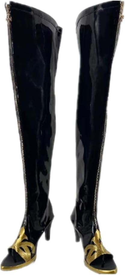 Gentiana Cosplay Shoes Boots Cosplay Shoes Custom Made Props Anime W4269