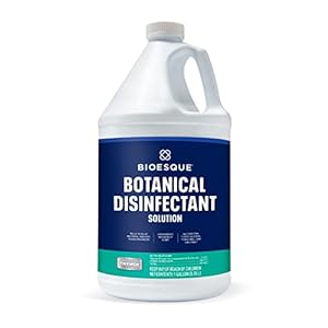 Bioesque Botanical Disinfectant Solution, Heavy Duty Broad-Spectrum Disinfectant, Kills 99.9% of Bacteria, Viruses*, Fungi, & Molds, 1 Gallon (Pack of 1)