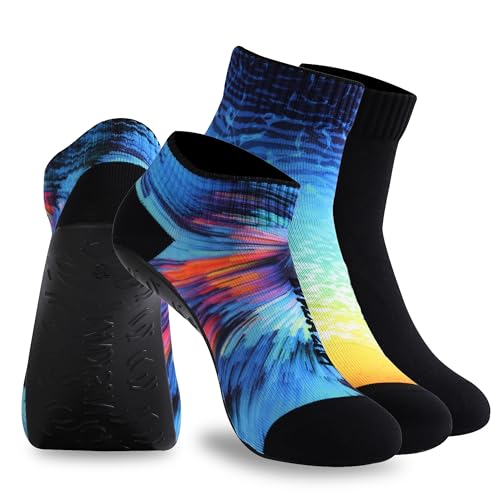 Image of RANDY SUN Barefoot Quick-Dry Sand Beach Socks, Breathable Seamless Yoga Sock With TPE Sole