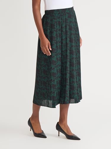 Kasper Women's Front Pleated Pull-on Skirt2