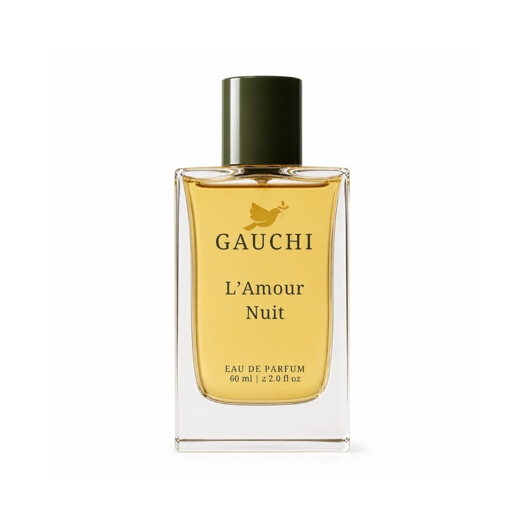 L’Amour Nuit | Long-Lasting Eau de Parfum for Women & Men | 60ml | Fruity Floral Fragrance with Red Berries, Plum & Jasmine | Premium Unisex Perfume by Gauchi-picture-22
