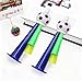 Fibroxify 5pcs Soccer Horns - Loud Sporting - Perfect for Matches, Parties & Celebrations - Durable Noise Makers(Random Color) 19cm