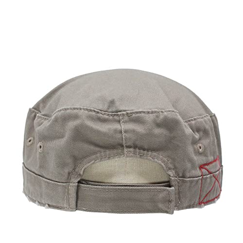 Image of The Vintage Year Washed Cotton Distressed Cadet Hat - Tactical Military Baseball Cap for Men & Women, Outdoor Casual Wear