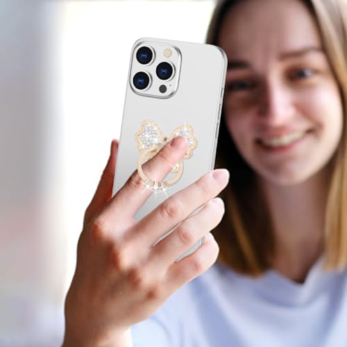 Soporte de anillo de dedo para creadores de contenido en iPhone 13 Pro Max y Android 5