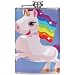 LINGF Trees White, Flasks for Women Flaconi di design da 8 once per liquori per uomo Flacone portatile in acciaio inossidabile Tappo versatore per alcol