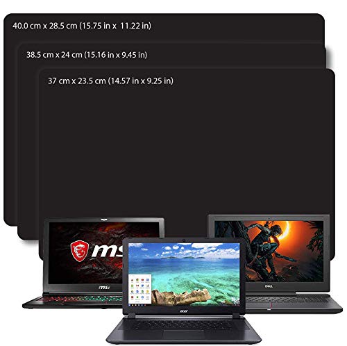 Clean Screen Wizard Wizdustcover 17” Xxl Screen Protective Cloth Cover/Keyboard Cover And Cleaning Compatible With Laptops Computers 17 And 17.5 Inches, 3 Pack #TOP1