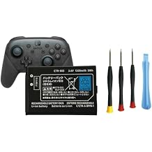 استبدال البطارية CTR-003 لوحدة تحكم Nintendo Switch Pro HAC-013 إصلاح مشكلة الطاقة الميتة + الأداة