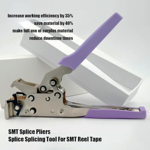 Alicates manuales de empalme SMT, herramienta de precisión de acero inoxidable para un trabajo eficiente de componentes SMD