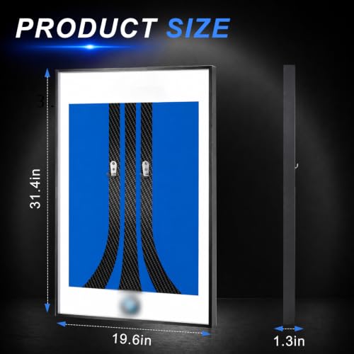 Image of Display Wallboard with Led for Lego Technic 42226 BMW M4 GT3 EVO Race Car | Display Wall Mount with Led Lights, Home Decor Adult Collectibles Wall Mount, Gift for Car Model Collectors(No Car Included)