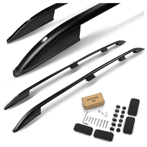 CHROMEMASTER | Barre da Tetto, Rail Tetto Compatibile con VW Caddy L2 | Maxi LUNGO 2015-2020; Sono Utilizzate per il Montaggio di Portapacchi, Box da Tetto o Portabiciclette | Costruzione in Alluminio