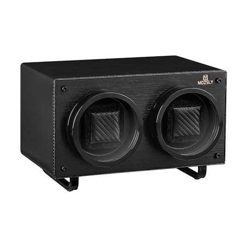 MOZSLY Double Watch Winder for Automatic Watches with Quiet Motor