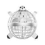 Handgesteuerte Hightech-Drohne ohne Fernbedienung: Wenn sich Ihre Hand in der Nähe des Flugspielzeugs befindet, fliegt sie auf magische Weise in die entgegengesetzte Richtung. Legen Sie Ihre Hand darunter und es fliegt nach oben. Werfen Sie die Mini-Drohne einfach in den Luftgriff und drehen Sie sie um, um das interaktive Spiel zu starten. Der Propeller befindet sich in der kleinen Kugel/Kugel-Drohne. Kinder müssen sich keine Sorgen machen, sich durch den Propeller zu verletzen.