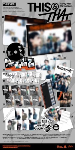 Stray Kids Album - THIS & THAT THIS ver. (Standard ver.)+Pre Order Benefits+BolsVos Exclusive Idol-Inspired Giveaways Package – vue 3
