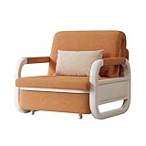 【Canapé-lit peu encombrant pour les petits intérieurs】Conçu pour les espaces réduits, ce canapé-lit pliant combine à la fois un canapé, un fauteuil et un lit. Il occupe moins de 0,9 m², ce qui le rend idéal pour les appartements, les studios, les dortoirs ou les coins sans sacrifier le confort.