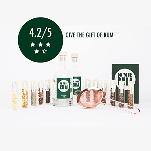DO YOUR RUM | DIY-infusiekit voor zelfgemaakte gearomatiseerde en gerijpte rum | Originele cadeauset | 12 Woodchip… - Image 4