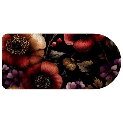 Tapis de souris grand format antidérapant pour éviter les glissements du clavier sur le bureau