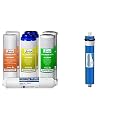 iSpring F7-GAC RO Filter Cartridge Pack + iSpring Greatwell RO Membrane for Standard Under Sink RO Systems